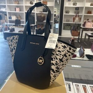 SOLD Michael Kors Tote (Calf Print)